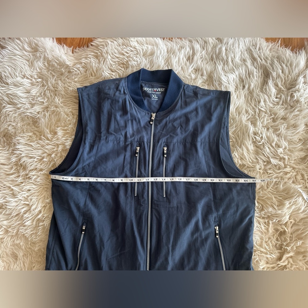 Men’s Scottevest The 101 Vest Blue sz XL - Picture 6 of 9